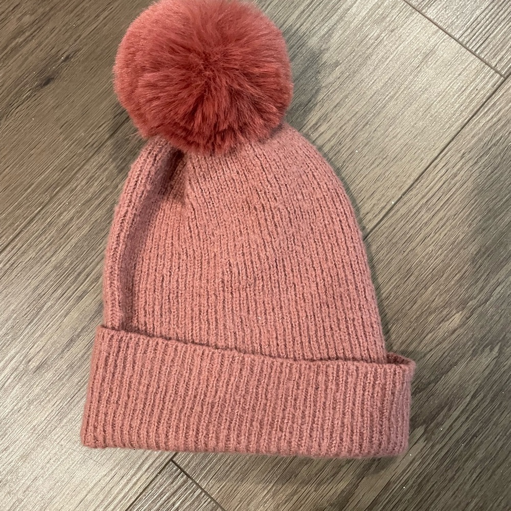 Pink beanie